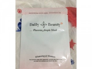 mặt nạ nhau thai cừu Hàn Quốc làm da ngày càng trắng hồng, căng bóng
