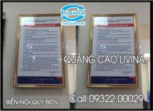 Biển nội quy giá rẻ tại quận 4