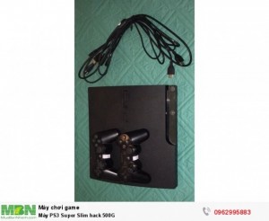 Máy PS3 Slim hack 500G