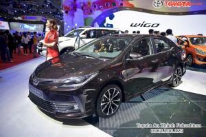Khuyến Mãi Altis 2.0 2018 Màu Nâu, Mua Trả Góp Chỉ 205Tr. Tiết Kiệm 123Tr So Với Mẫu Altis 2017
