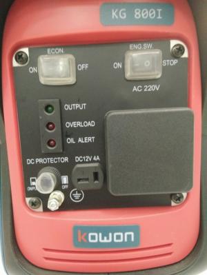 Máy phát điện gia đình thương hiệu Hàn Quốc Kowon  KG- 800I