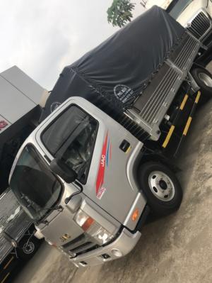 JAC 3.45 tấn cabin vuông, động cơ isuzu thùng 4.3 met 2017