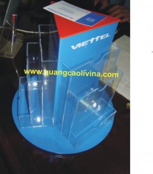 Kệ cardvisit dày bằng mica 11x8 tại quận 4