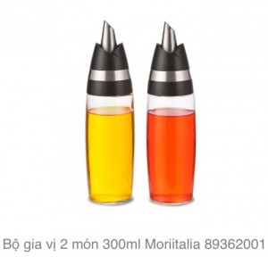 Bộ gia vị 2 món 300ml Moriitalia, hàng Italia