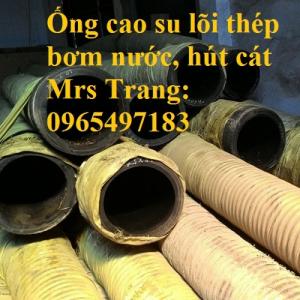 Ống cao su lõi thép bơm nước, hút cát, bơm bê tông