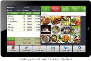 Quản lý nhà hàng quán ăn, quán nướng xiên que, trà sữa, siêu thị shop với ứng dụng phần mềm giá rẻ