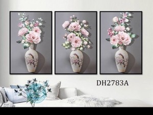 Tranh nghệ thuật bình hoa DH2783A