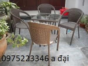 Cần bán 500 ghế cafe nhựa giả mây giá rẻ , hàng tồn kho tại TP.HCM