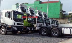 Xe ben Daewoo 15 tấn 10 khối nhập khẩu nguyên chiếc