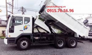 Xe ben Daewoo 15 tấn 10 khối nhập khẩu nguyên chiếc