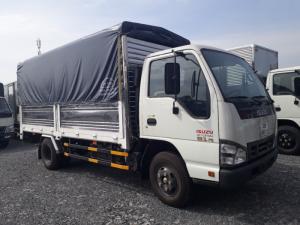 Xe tải ISUZU 2.5 tấn, thùng mui bạt, trả trước 150 triệu, giao xe ngay