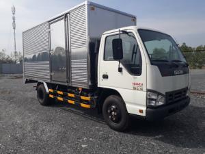 Xe tải ISUZU 2 tấn, thùng kín inox, trả trước 150 triệu, giao xe ngay