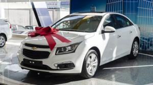Chevrolet Cruze 2018, vay Ngân Hàng 100%, LS 0%, 100Tr lấy xe