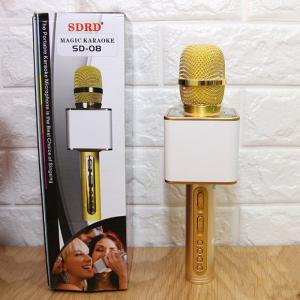 Micro karaoke SD-08 kèm loa Bluetooth âm thanh cực hay