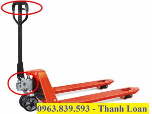 Xe nâng tay thấp 2T5, xe nâng công nghiệp mới