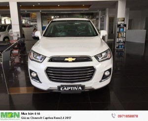 CHEVROLET Captiva Revv 2017 - Vay 100% - Bao Hồ Sơ - Km 60 Triệu T7/2018
