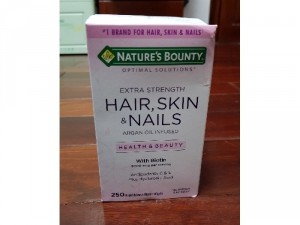 Hair skin nail Nature's Bounty