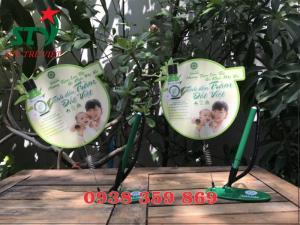 sản xuất wobbler để bàn, sản xuất wobbler quảng cáo, wobbler quảng cáo, gia công wobbler