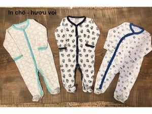 Sét 3 bộ body kèm tất xuất Mỹ hiệu beliti
