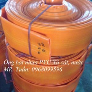 Ống bạt nhựa PVC xả nước, xả cát