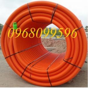 Ống nhựa xoắn HDPE luồn dây điện