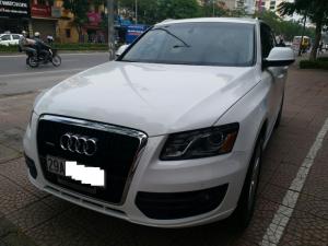 Audi Q5 3.2 xuất Mỹ model 2009. màu trắng, Biển Hà Nội