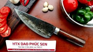 Dao phúc sen bầu béo cán gỗ 18