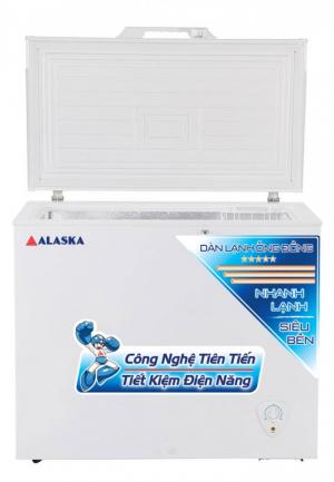 Tủ cấp đông Alaska BD-300C, tủ đông dàn đồng 300 lít