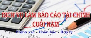 Nhận làm báo cáo tài chính cho doanh nghiệp