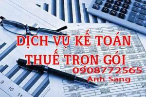 Nhận làm báo cáo tài chính cho doanh nghiệp