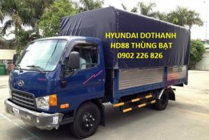 Hyundai Việt Hàn chuyên cung cấp và phân phối dòng xe tải Hyundai HD88 với giá tốt nhất hiện nay. Giá xe tải HD88 thùng bạt, thùng kín, thùng lửng đang được chúng tôi bán với giá tốt nhất thị trường, thời gian giao xe trong vòng 7 ngày làm việc kể từ khi ký hợp đồng. đồng thời hỗ trợ khách hàng trả góp tới 80% giá trị xe. Lien hệ ngay: 0902 226 826 để được ro thông tin và giá cả tốt nhất.