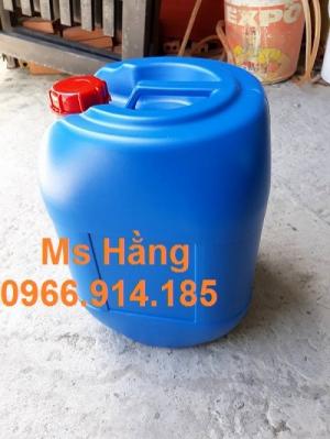 Can nhựa 25 lít tròn đựng hóa chất,dung môi