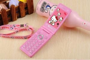 Điện thoại mèo hello kitty D10 siêu dễ thương