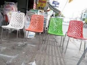 chuyên sản xuất ghế nhựa cafe