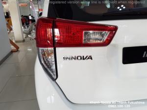 Khuyến Mãi Toyota Innova G số tự động Màu Trắng, Mua Trả Góp 200tr