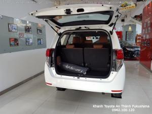 Khuyến Mãi Toyota Innova G số tự động Màu Trắng, Mua Trả Góp 200tr