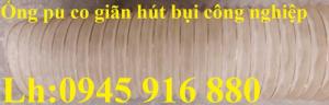 Ống Pu co giãn hút bụi D40, D50, D60, D75, D100, D114, D120, D150, D168, D180, D200, D220, D250, D300