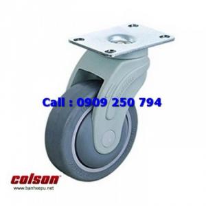 Bánh xe đẩy cao su càng nhựa STO dùng cho giường bệnh viện Colson