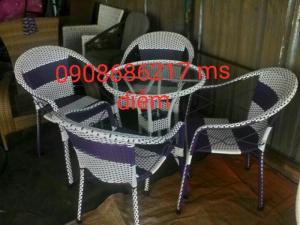 ghế mây giá rẻ nhất hgh002