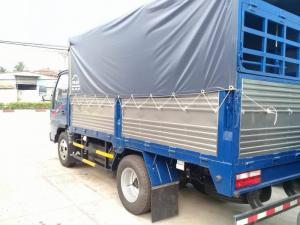 Bán xe tải Jac 2400kg, thùng dài 3m720, xe có máy lạnh, bán xe trả góp thủ tục nhanh