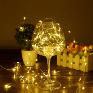 ĐÈN LED DÂY ĐỒNG 10M – 70k –vàng ấm- ngoài trời
