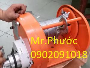 Tời kéo cáp điện, tời quay tay, tời điện