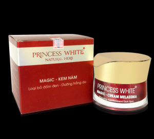 Kem trị nám sáng da princess white