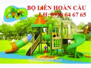 Liên hoàn cầu trượt
nhựa nhập khẩu an toàn cho bé