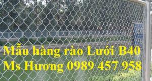 Lưới B40, Lưới B40 bọc nhựa, Lưới hàng rào, Lưới mắt cáo...