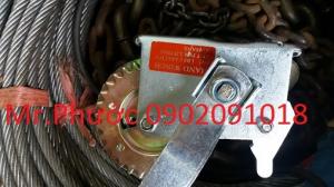 tời cáp quay tay mini