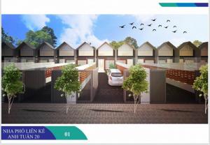 Nhà phố liền kề Anh Tuấn 20, Thành Tâm Chơn Thành, Bình Phước