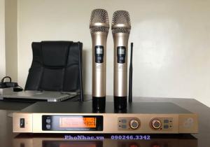 Mic dB Acoustic D10 dòng mic karaoke không dây NGON BỔ RẺ