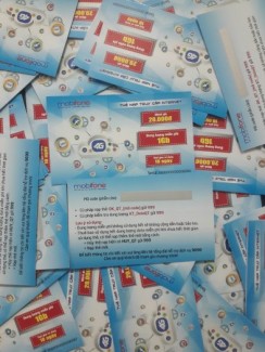Thẻ cào data 4G mobifone 1000MB