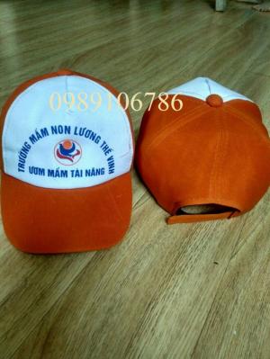 Mũ lưỡi trai bán buôn bán lẻ các mầu, in lấy trong ngày